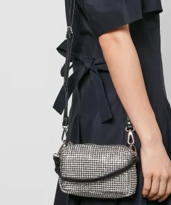 Shoulder Bags*Steve Madden Bnoble Crystal Faux Leather Shoulder Bag