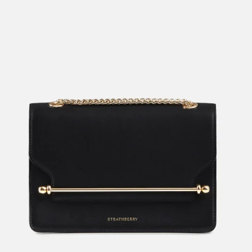 Shoulder Bags*Strathberry Women's East/West Shoulder Bag - Black