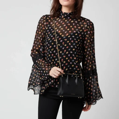 Tote Bags*Strathberry Women's Nano Tote Bag - Black