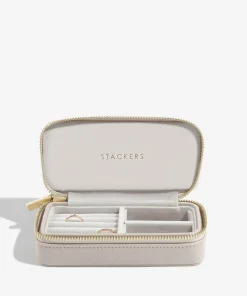 Jewellery Stands & Boxes*Stackers Taupe Medium Zipped Jewellery Box