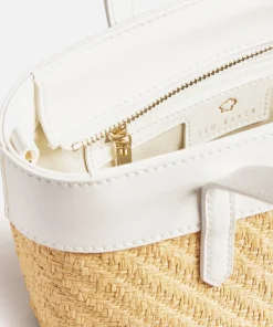 Mini Bags*Ted Baker Blesha Magnolia Raffia Mini Tote Bag
