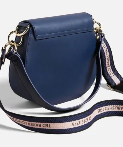 Crossbody Bags*Ted Baker Darcell Logo-Embossed Leather Shoulder Bag