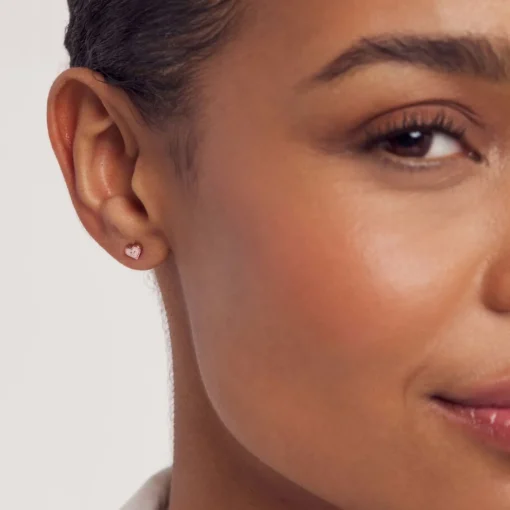 Jewellery Sets*Ted Baker Elliot Heart Rose Gold-Tone Stud Earrings