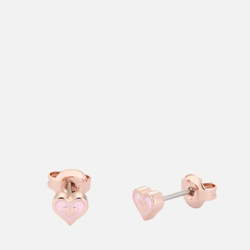 Jewellery Sets*Ted Baker Elliot Heart Rose Gold-Tone Stud Earrings