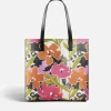 Tote Bags*Ted Baker Malicon Large Floral-Print Faux Leather Tote Bag
