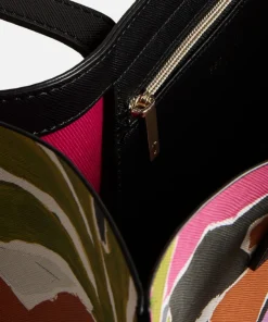 Tote Bags*Ted Baker Malicon Large Floral-Print Faux Leather Tote Bag