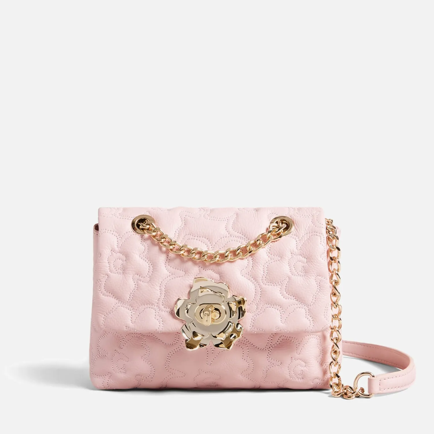 Crossbody Bags*Ted Baker Mini Ayshana Magnolia Quilted Leather Bag