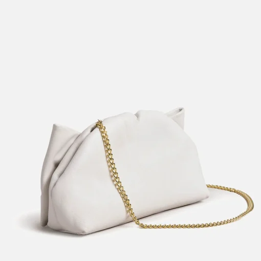 Clutch Bags*Ted Baker Niasa Leather Bow Detail Clutch
