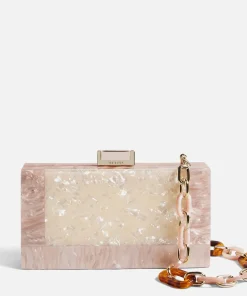 Shoulder Bags*Ted Baker Plassie Perspex Box Clutch