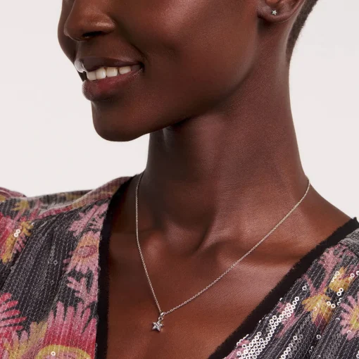 Necklaces*Ted Baker Saskiya Silver-Tone Necklace And Stud Earrings Set