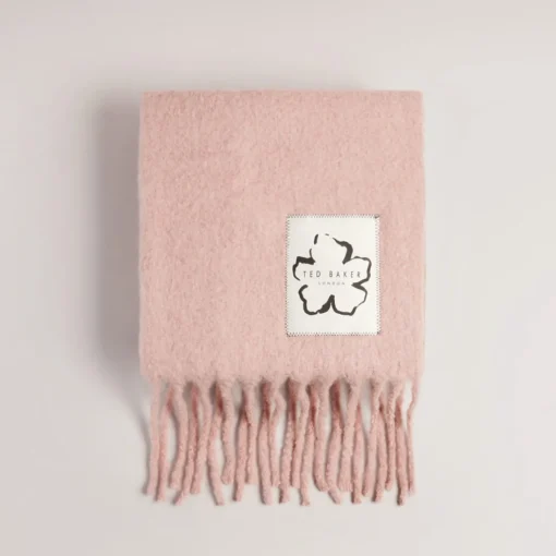 Hats Scarves & Gloves*Ted Baker Tiba Long Tassel Oversized Knit Scarf