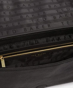 Shoulder Bags*Ted Baker Women's Ammie Branded Webbing Strap Box Shoulder Bag - Jet-Black