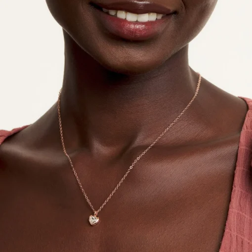 Necklaces*Ted Baker Women's Hannela Crystal Heart Pendant - Rose Gold/Crystal
