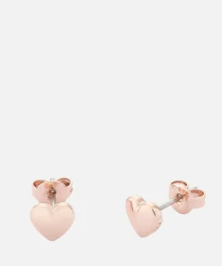 Jewellery Sets*Ted Baker Women's Harly Tiny Heart Stud Earrings - Rose Gold