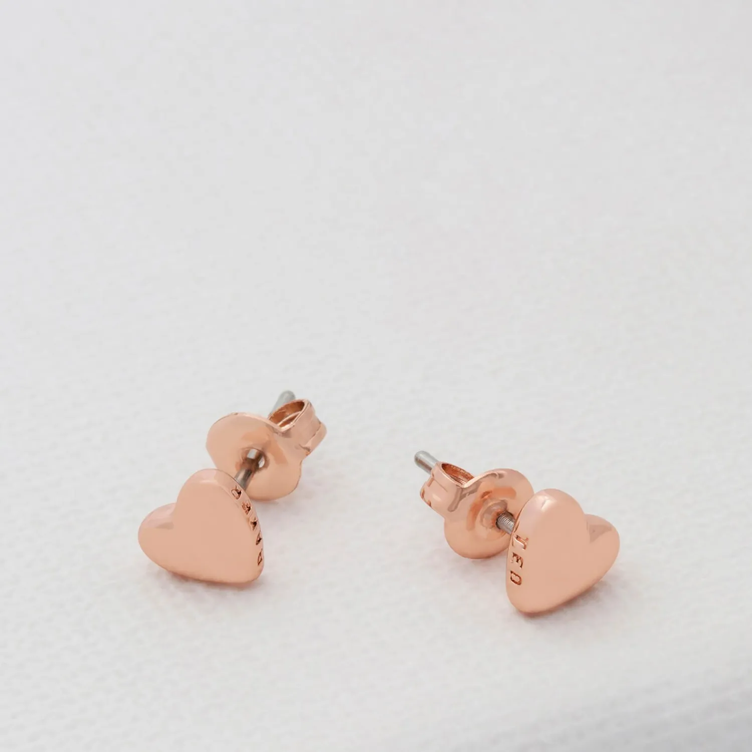 Jewellery Sets*Ted Baker Women's Harly Tiny Heart Stud Earrings - Rose Gold