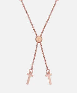 Bracelets & Bangles*Ted Baker Women's Melrah: Icon Crystal Slider Bracelet - Rose Goldrainbow