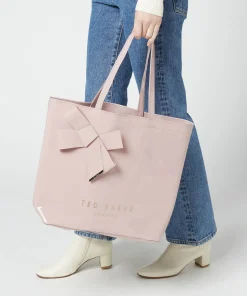 Shoulder Bags*Ted Baker Women's Nicon Knot Bow Large Icon Bag - Pl-Pink