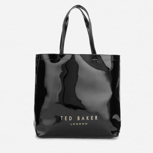 Shoulder Bags*Ted Baker Women's Nicon Knot Bow Large Icon Bag - Black