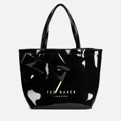 Shoulder Bags*Ted Baker Women's Nikicon Knot Bow Small Icon Bag - Black