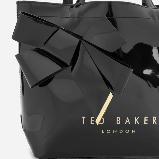Shoulder Bags*Ted Baker Women's Nikicon Knot Bow Small Icon Bag - Black