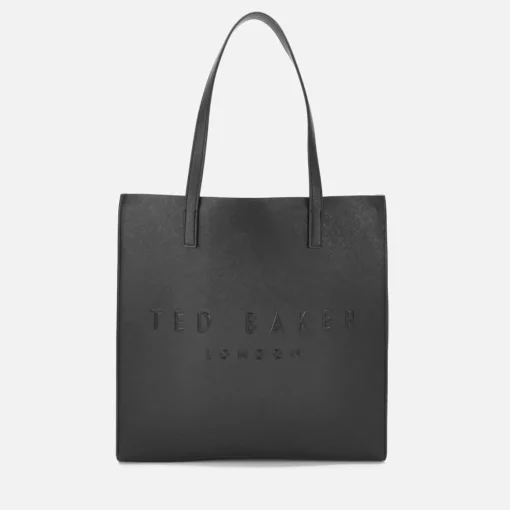 Tote Bags*Ted Baker Women's Soocon Crosshatch Large Icon Bag - Black