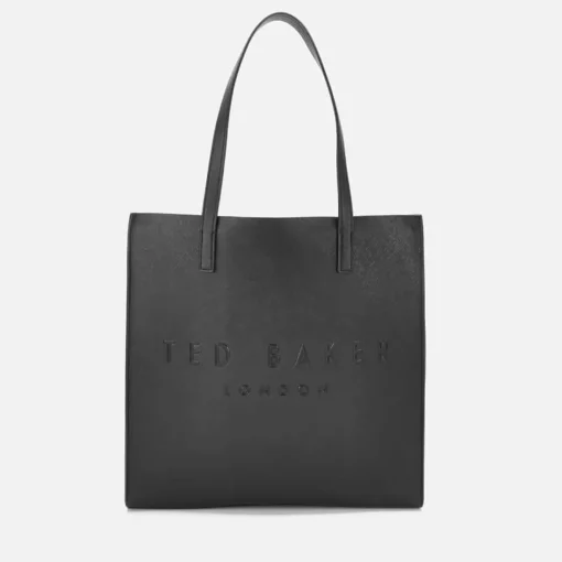 Tote Bags*Ted Baker Women's Soocon Crosshatch Large Icon Bag - Black