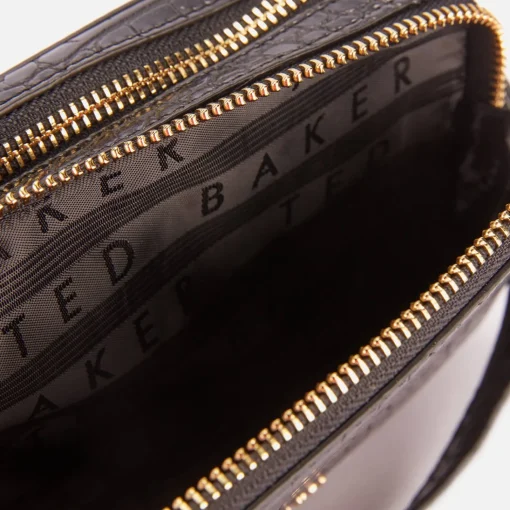 Mini Bags*Ted Baker Women's Stina Double Zip Mini Camera Bag - Black