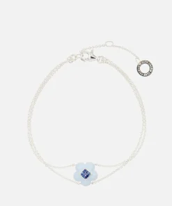 Bracelets & Bangles*THOMAS SABO Charming Flower Silver-Tone Bracelet