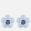 Earrings*THOMAS SABO Charming Flower Silver-Tone Earrings