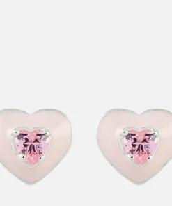 Earrings*THOMAS SABO Charming Heart Silver-Tone Earrings