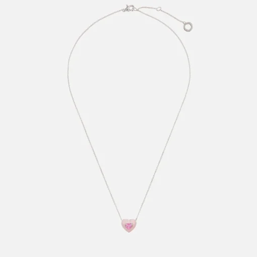 Necklaces*THOMAS SABO Charming Heart Silver-Tone Necklace
