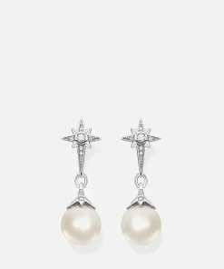 Earrings*THOMAS SABO Sterling Silver And Freshwater Pearl Earrings