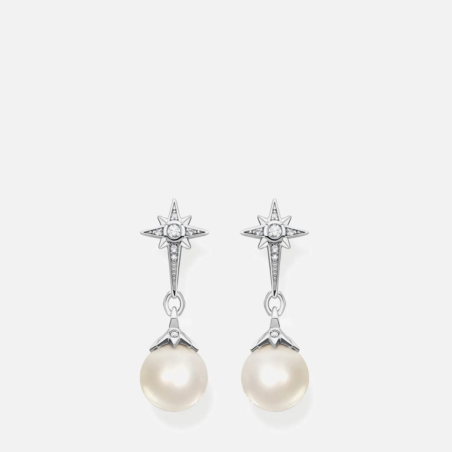 Earrings*THOMAS SABO Sterling Silver And Freshwater Pearl Earrings