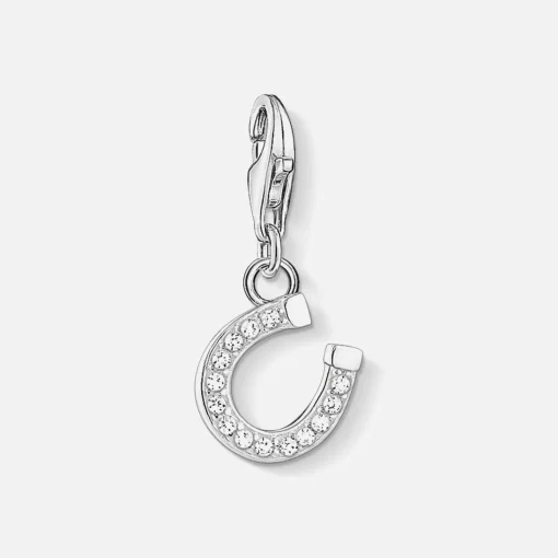 Necklaces*THOMAS SABO Women's Charm Pendant Horseshoe - White
