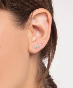 Earrings*THOMAS SABO Women's Ear Climber - White