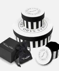 Earrings*THOMAS SABO Women's Hoop Earrings - White