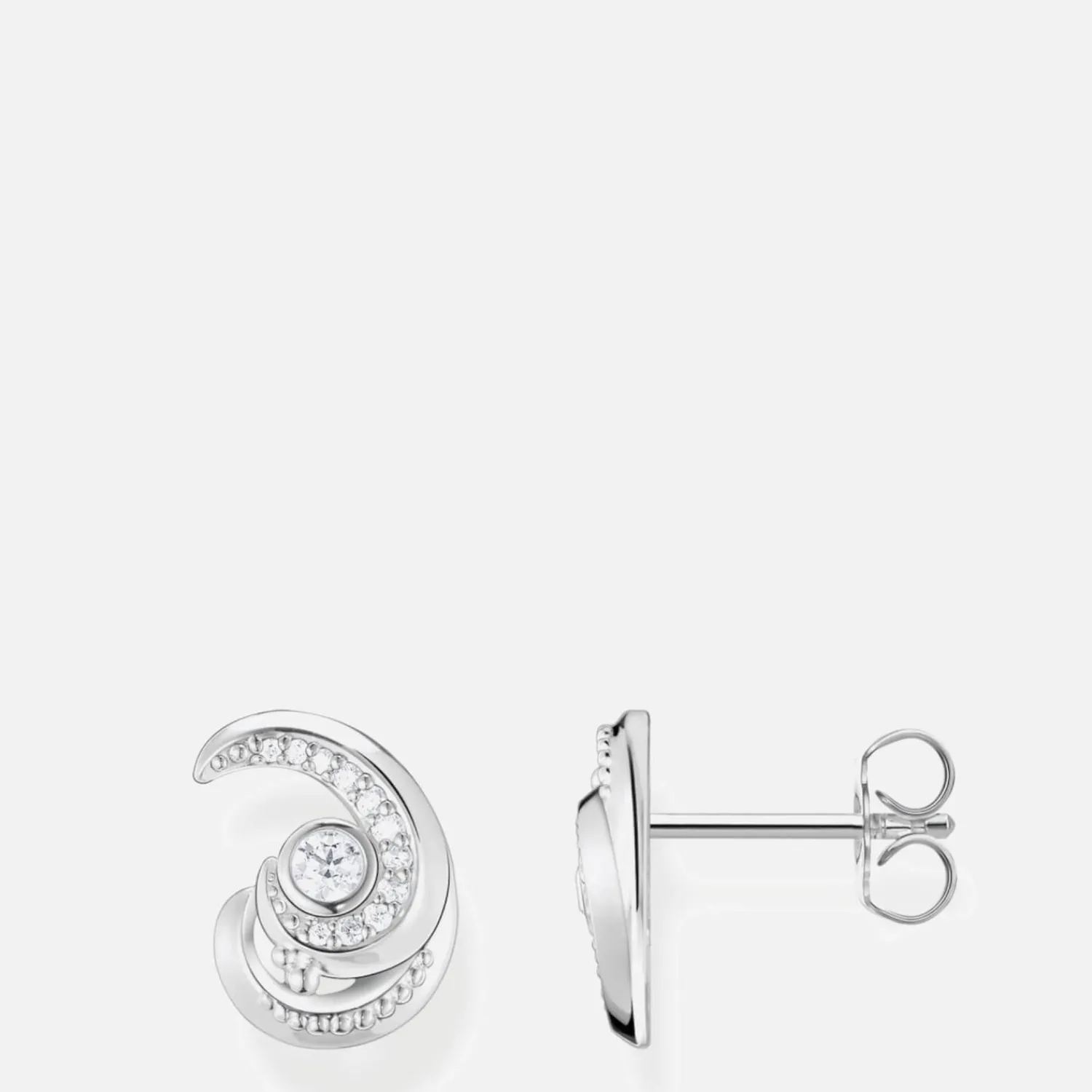Earrings*THOMAS SABO Women's Ocean Waves Ear Studs - Silver