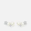 Earrings*THOMAS SABO Women's Pearl Climbers - Silver