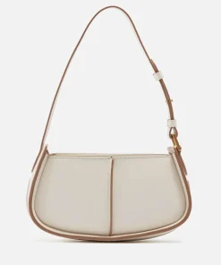 Shoulder Bags*Tod's Micro Demi Lune Leather Bag