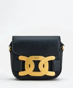 Shoulder Bags*Tod's Women's Logo Detail Shoulder Bag - Black