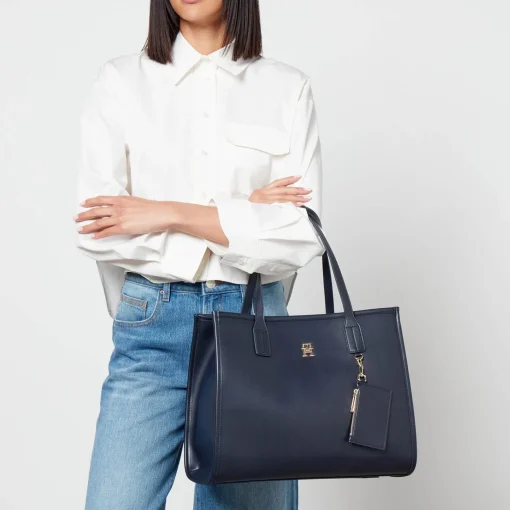 Tote Bags*Tommy Hilfiger City Summer Faux Leather Tote Bag