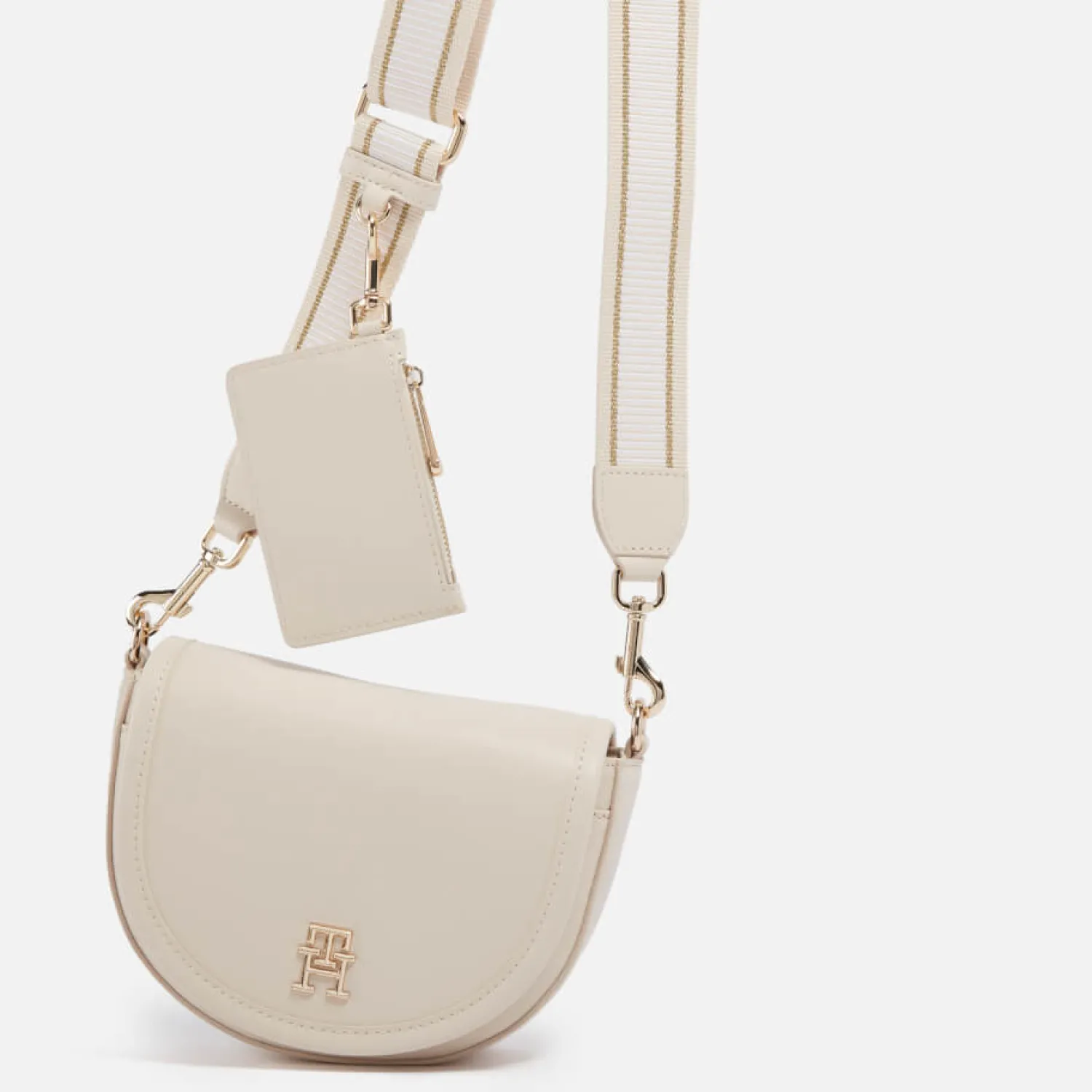 Crossbody Bags*Tommy Hilfiger City Summer Faux Leather Saddle Bag