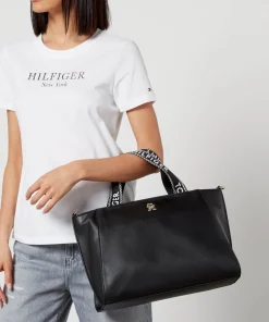 Tote Bags*Tommy Hilfiger Tommy Life Faux Leather Tote Bag