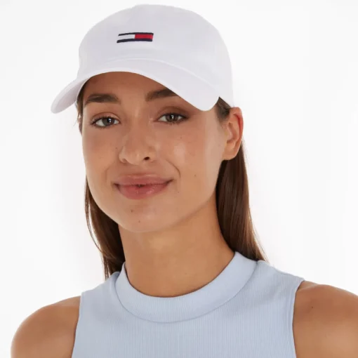 Hats Scarves & Gloves*Tommy Jeans Flag Organic Cotton Baseball Cap