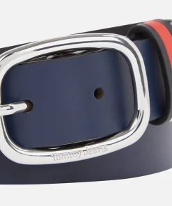 Belts*Tommy Jeans Leather Oval 3.0 Belt