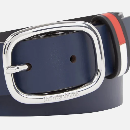 Belts*Tommy Jeans Leather Oval 3.0 Belt