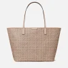 Tote Bags*Tory Burch Ever-Ready Monogram Coated-Canvas Tote Bag