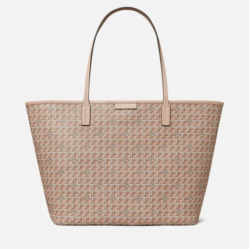 Tote Bags*Tory Burch Ever-Ready Monogram Coated-Canvas Tote Bag