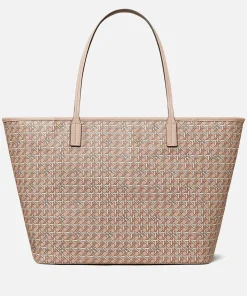 Tote Bags*Tory Burch Ever-Ready Monogram Coated-Canvas Tote Bag