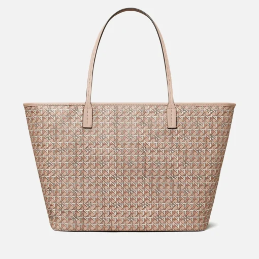 Tote Bags*Tory Burch Ever-Ready Monogram Coated-Canvas Tote Bag